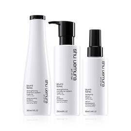shu uemura art of hair rice water hair strengthening set