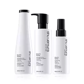 shu uemura art of hair rice water hair strengthening set