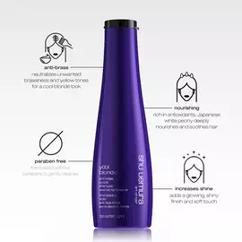 yūbi blonde neutral & cool haircare set shampoo