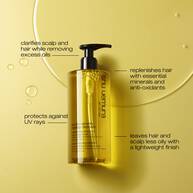 shu uemura art of hair pure serenity deep cleanser benefits