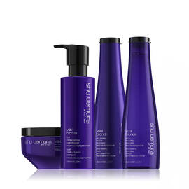 yūbi blonde platinum & icy haircare set