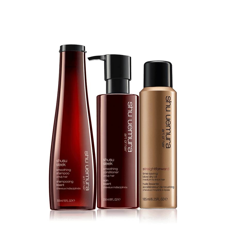 Shusu Sleek 3 Piece Hair Care Set Shu Uemura Art Of Hair