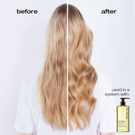 shu uemura art of hair gentle radiance deep cleanser before after