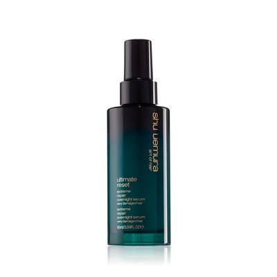 Shu Uemura Art Of Hair Ultimate Reset Overnight Hair Serum In White