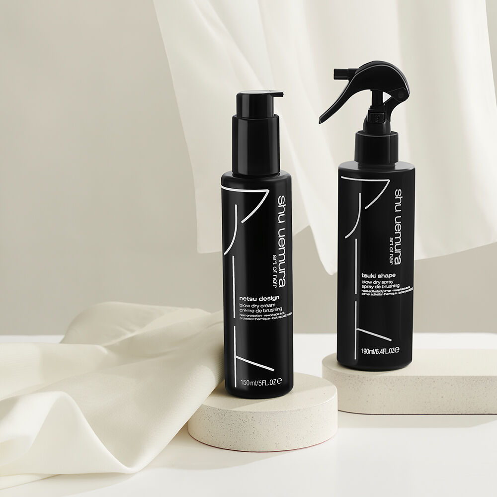 shu uemura art of hair tsuki shape blow dry spray 