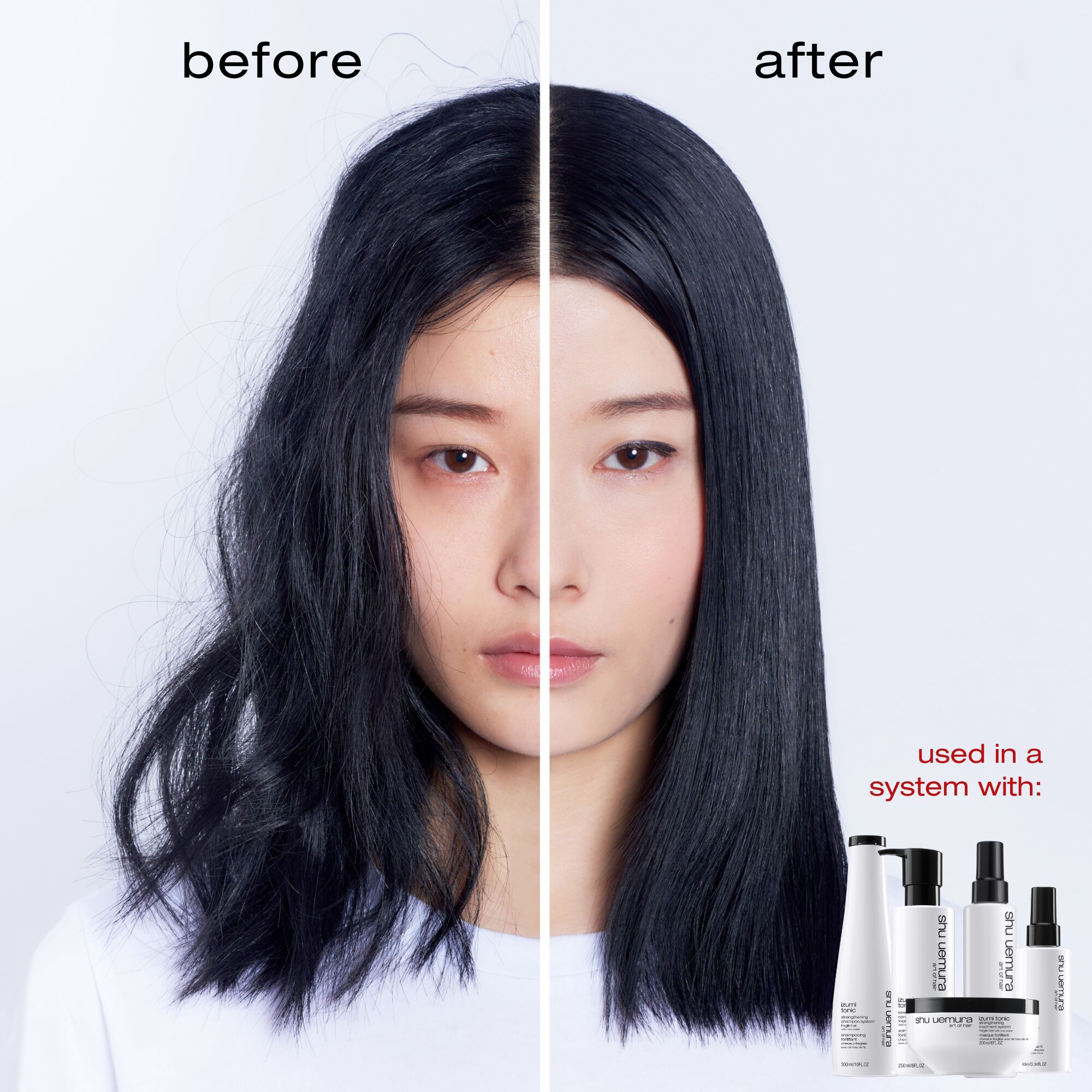 izumi tonic rice water hair mask Shu Uemura Art of Hair