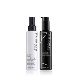 shu uemura art of hair styling strength and style luxury hair styling duo