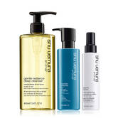 shu uemura art of hair clarifying bundle for fine hair