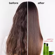 shu uemura art of hair silk bloom hair mask before after