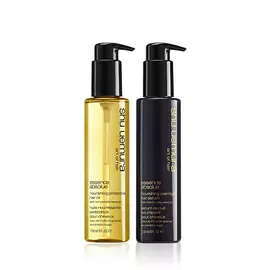 shu uemura art of hair essence absolue day + night hair care set