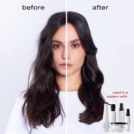 shu uemura art of hair izumi tonic thickening serum before after