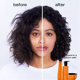 shu uemura art of hair urban moisture hydro-nourishing conditioner before after