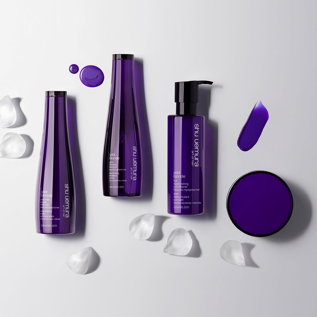 yūbi blonde glow revealing shampoo