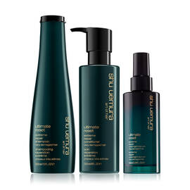 shu uemura art of hair ultimate reset haircare set for fine to medium very damaged hair