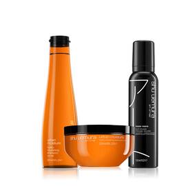 shu uemura art of hair urban moisture curly hair set