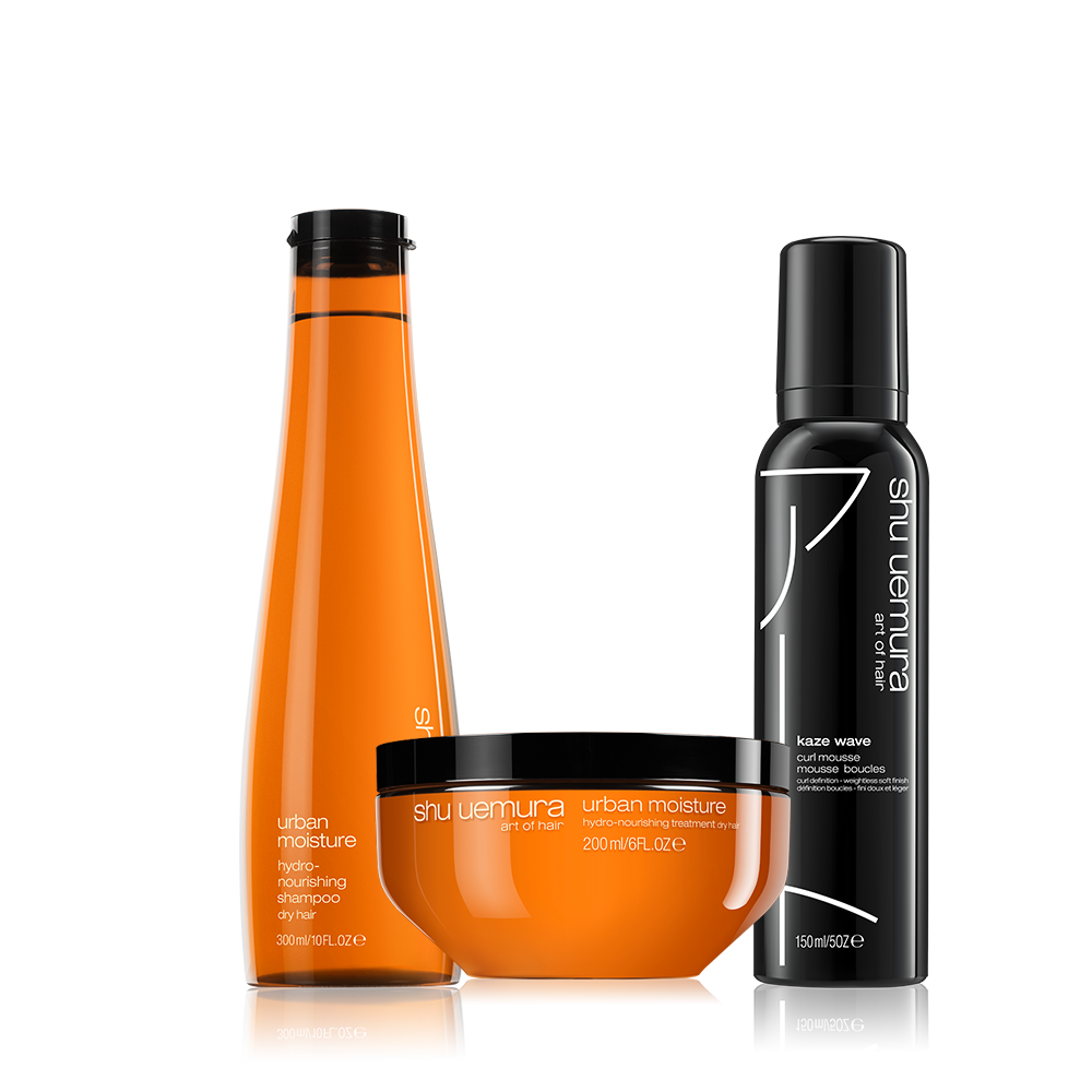 Urban Moisture 3 piece Hair Set Shu Uemura Art of Hair