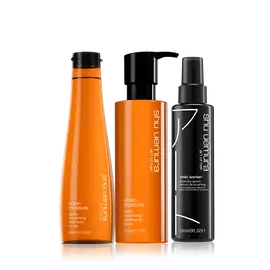 shu uemura art of hair urban moisture hair styling set
