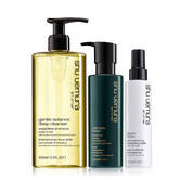 shu uemura art of hair clarifying bundle for damaged hair