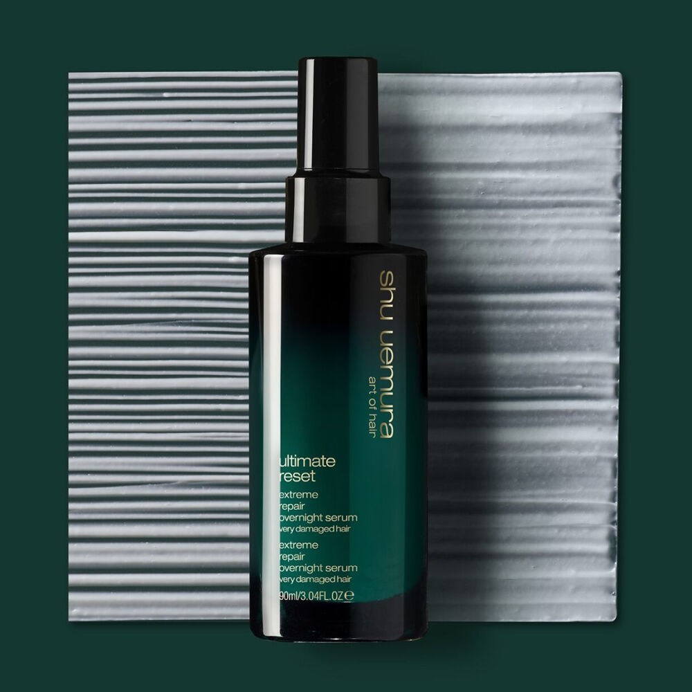 shu uemura art of hair ultimate reset extreme repair night serum texture