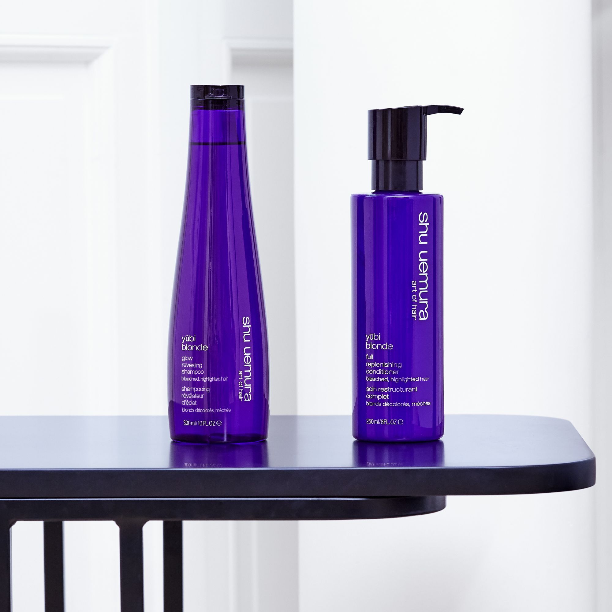 shu uemura art of hair yubi blonde conditioner lifestyle