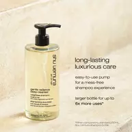 shu uemura art of hair gentle radiance deep cleanser benefits