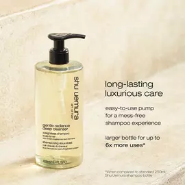 shu uemura art of hair gentle radiance deep cleanser benefits