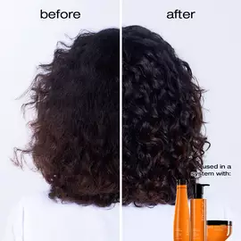 shu uemura art of hair urban moisture hydro-nourishing conditioner before after