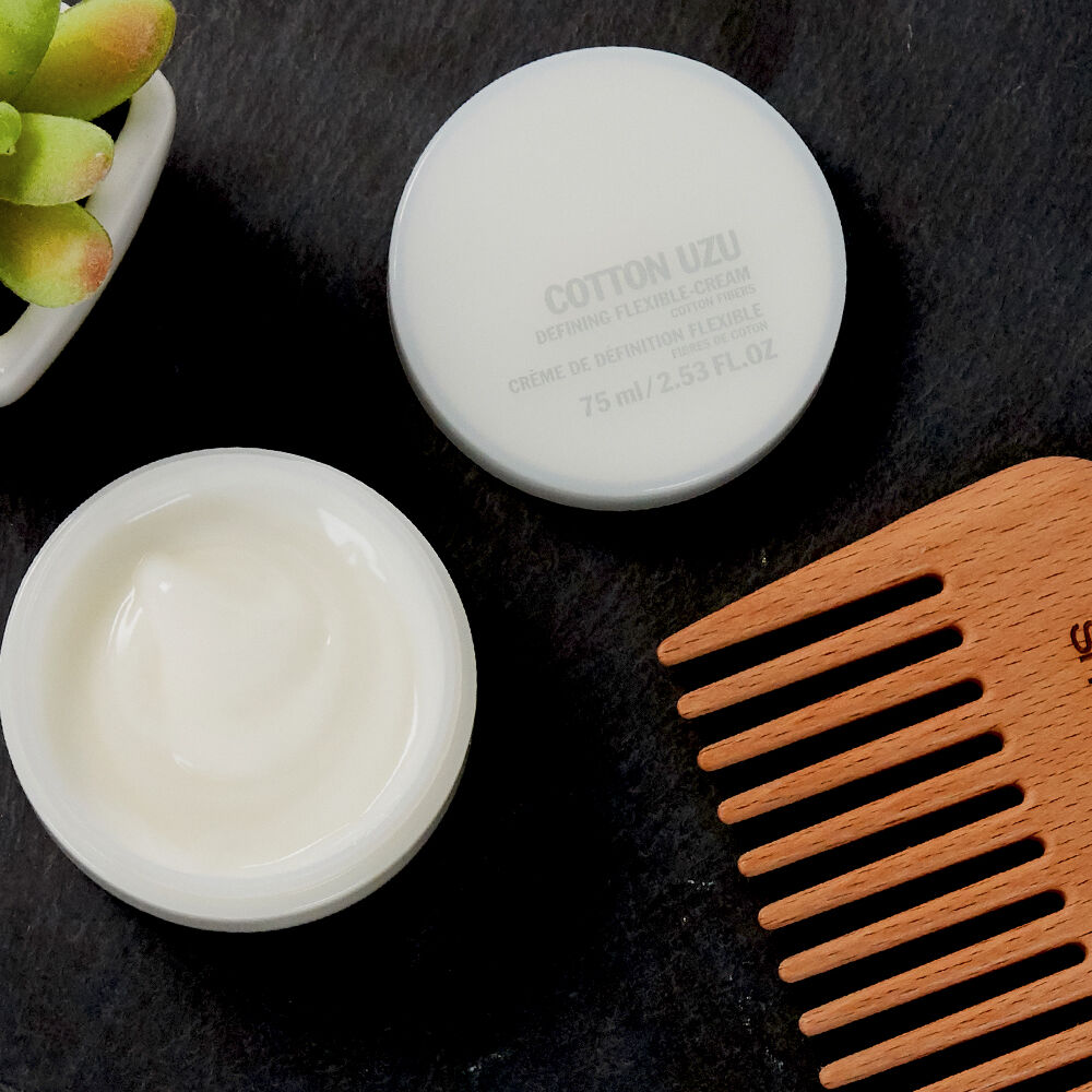 Cotton Uzu Hair Pomade for Curly Hair Shu Uemura Art of Hair
