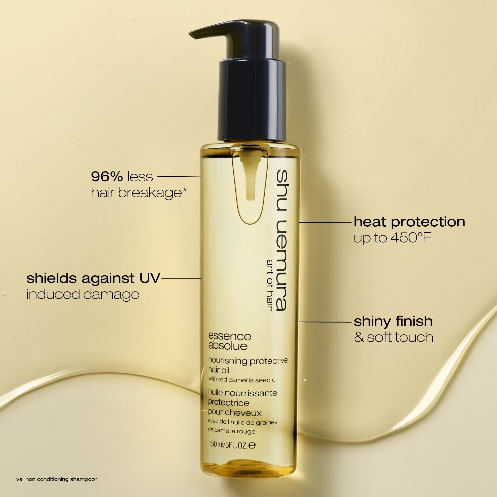 essence absolue day + night hair care set | Shu Uemura Art