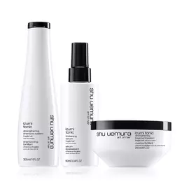shu uemura art of hair izumi tonic hair strengthening treatment set