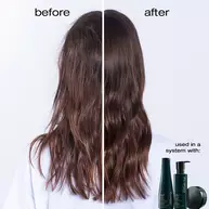 shu uemura art of hair ultimate reset conditioner before after