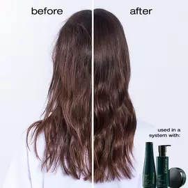 shu uemura art of hair ultimate reset conditioner before after