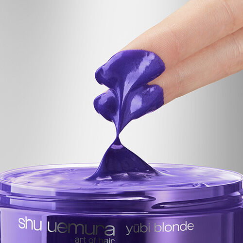 Yūbi Blonde Hair Purple Hair Mask Shu Uemura Art of Hair