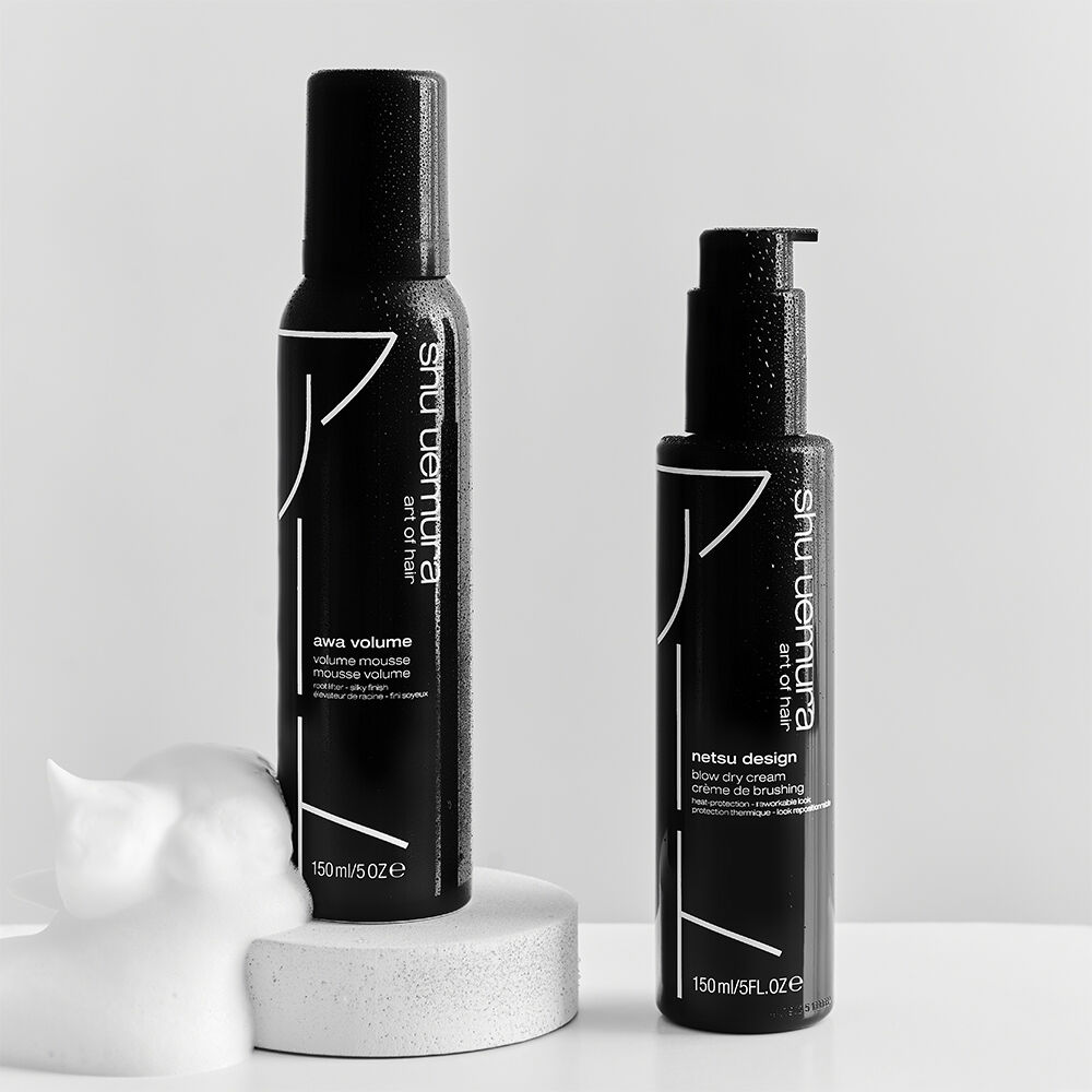 shu uemura art of hair awa volume hair mousse