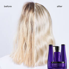 yūbi blonde anti-brass purple shampoo