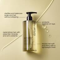shu uemura art of hair gentle radiance deep cleanser benefits