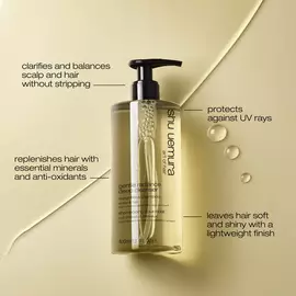 shu uemura art of hair clarifying bundle for fine hair benefits