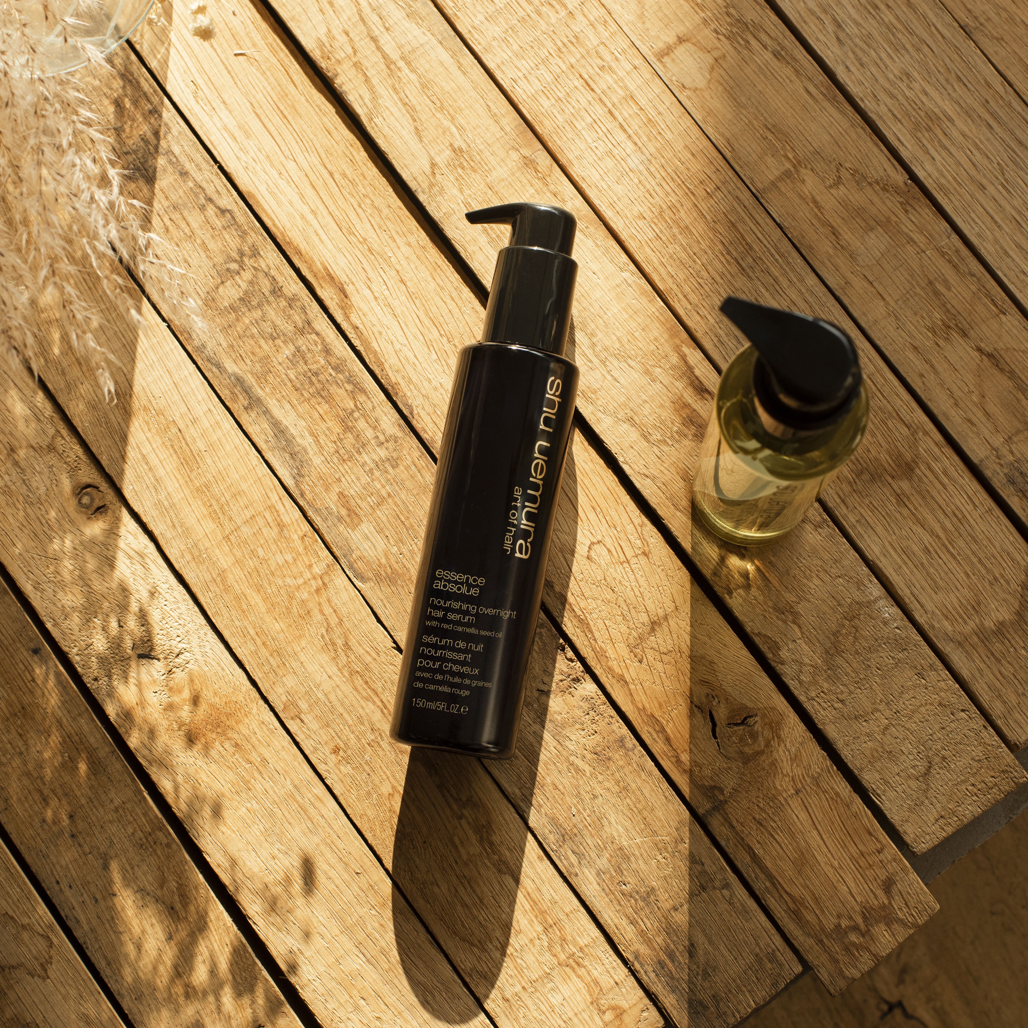 shu uemura art of hair essence absolue nourishing overnight hair serum lifestyle