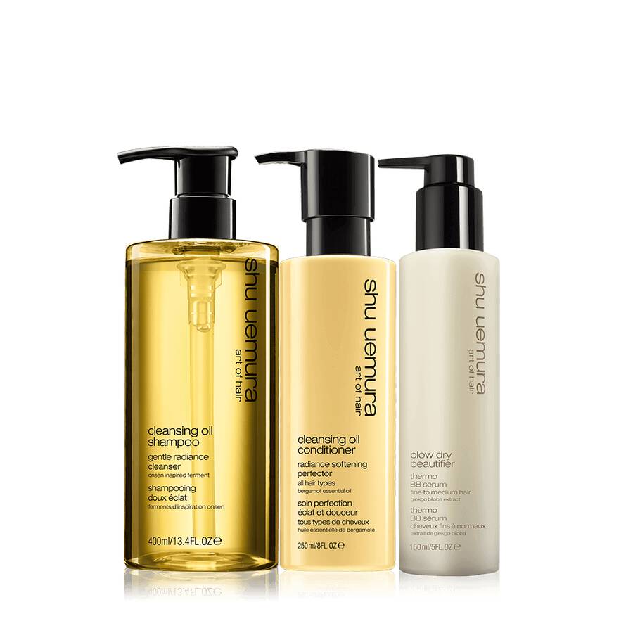 A Cleansing Oil Hair Set For Fine Hair Shu Uemura Art Of Hair