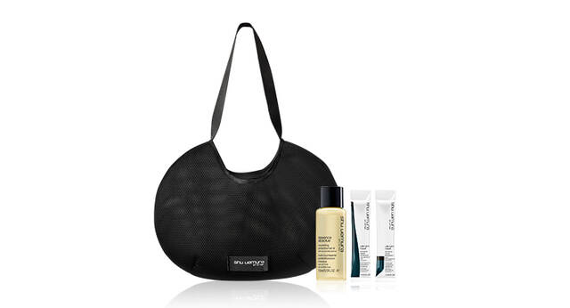 bag & sample trio with $85+. code TRAVEL25
