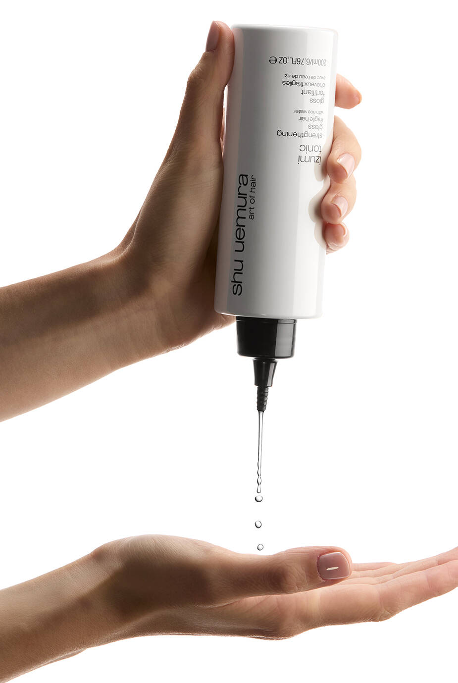 shu uemura art of hair izumi tonic for fragile hair gloss
