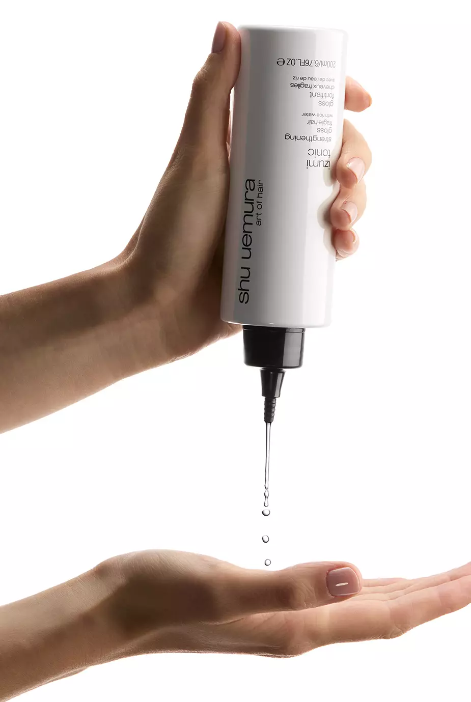shu uemura art of hair izumi tonic for fragile hair gloss