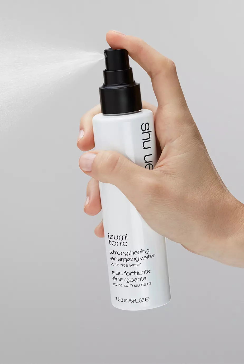 shu uemura art of hair izumi tonic for fragile hair spray treatment