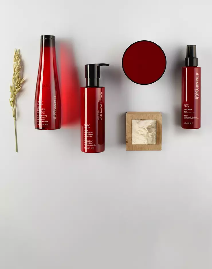 shu uemura art of hair color lustre collection for colored hair