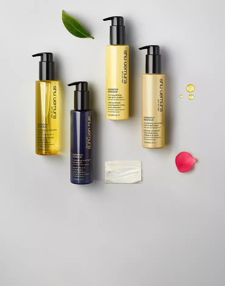 shu uemura art of hair essence absolue hair oil to nourish dry hair