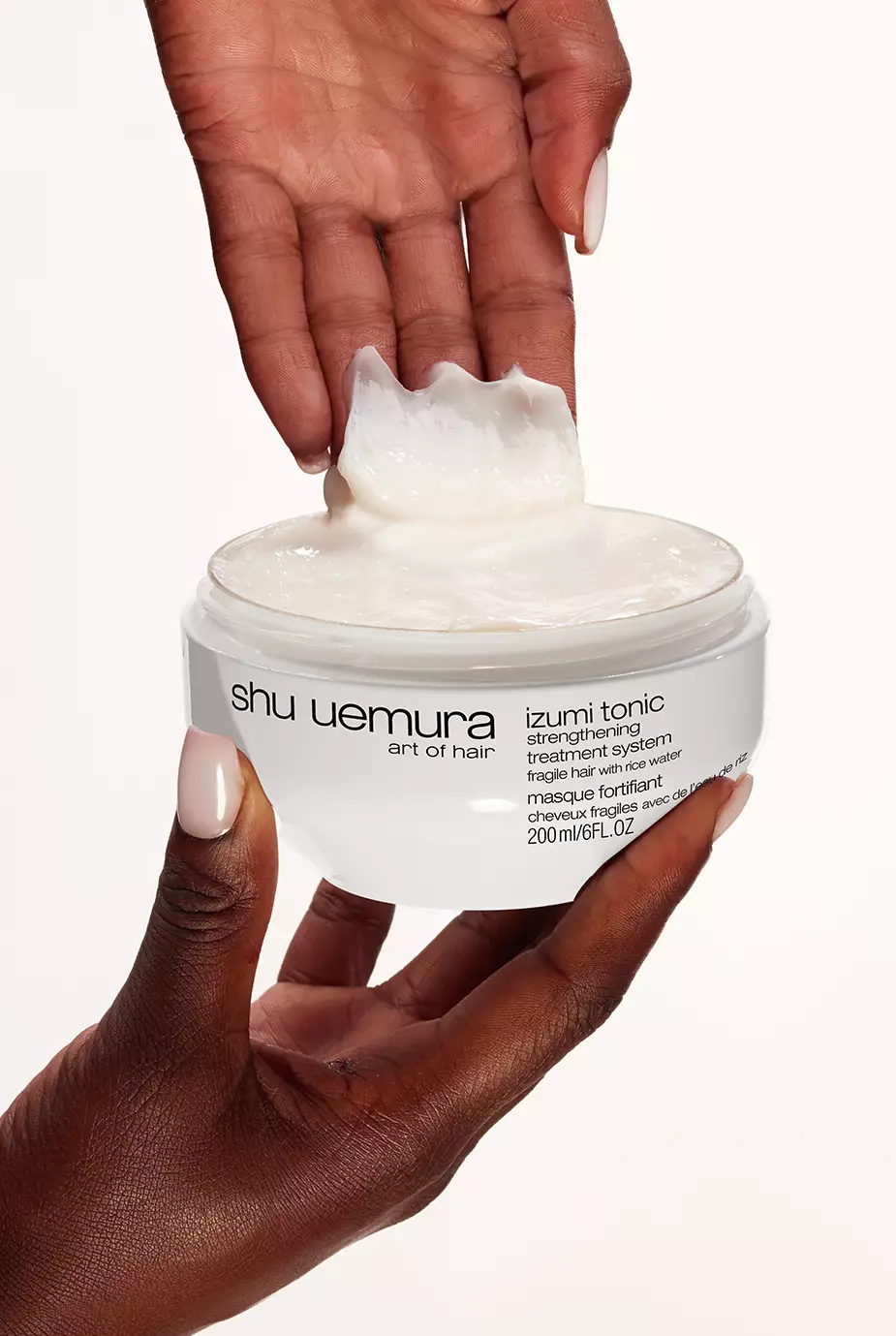 shu uemura art of hair izumi tonic for fragile hair mask