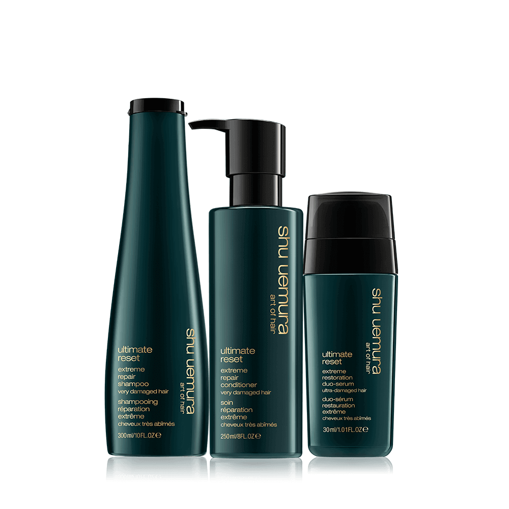 intellektuel Mania Hæl Ultimate Reset 3-Piece Hair Care Set | Shu Uemura Art of Hair