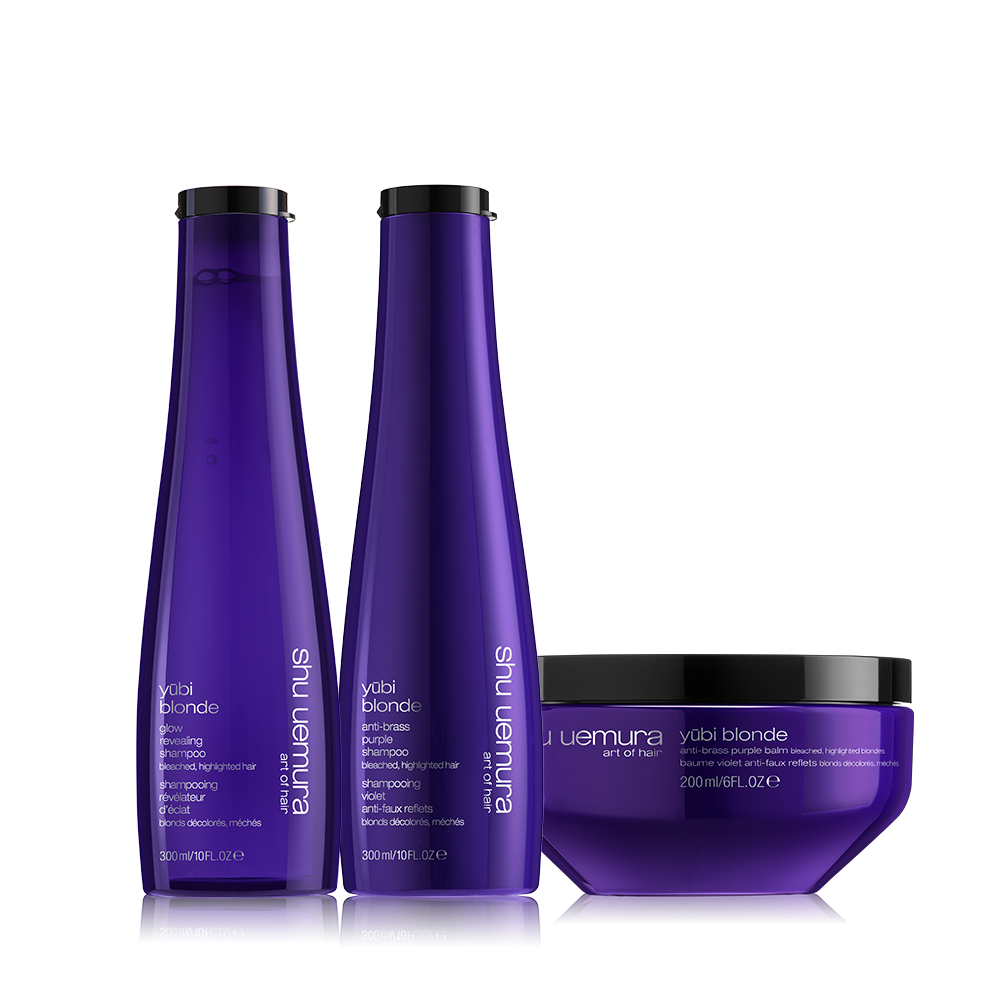 Luxury Hair Set for Platinum Blonde Hair | Shu Uemura Art of Hair Luxury Hair Set for Platinum Blonde Hair | Shu Uemura Art of Hair
