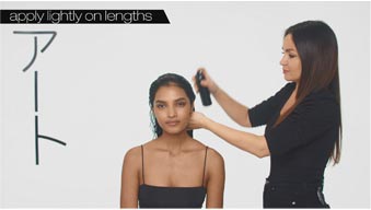 Shu Uemura Hair Tutorial: Create a High Sleek Ponytail Shu Uemura Hair Tutorial: Create a High Sleek Ponytail