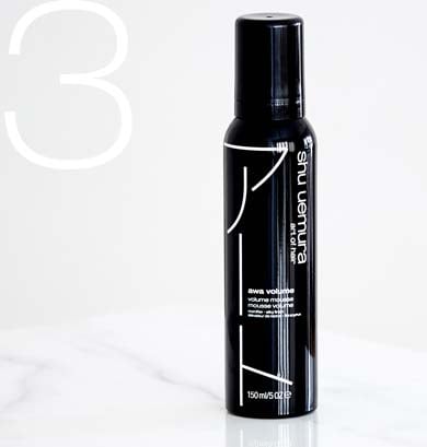 shu uemura awa volume hair mousse